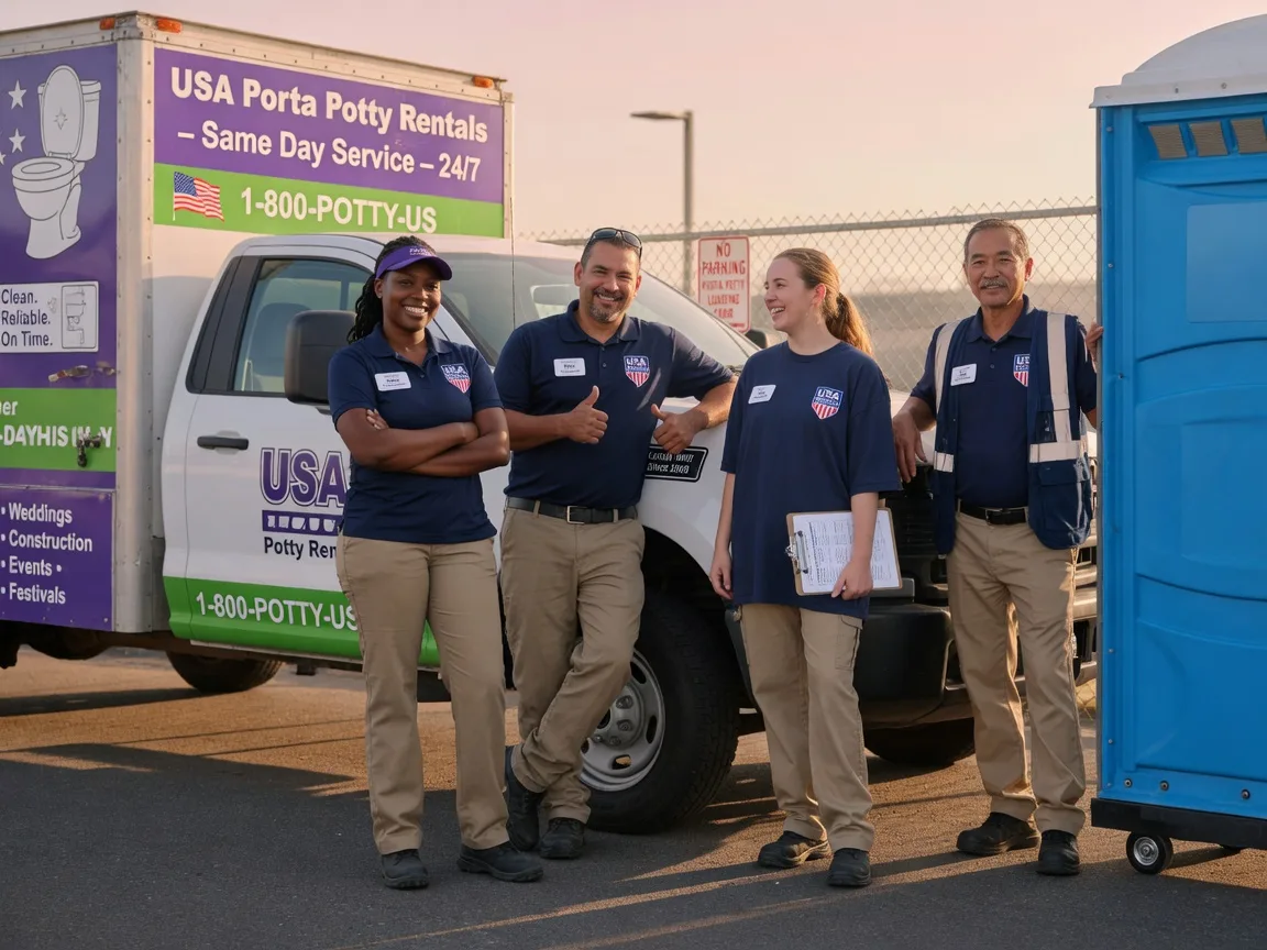 Porta Potty Rental company in Minotola, NJ